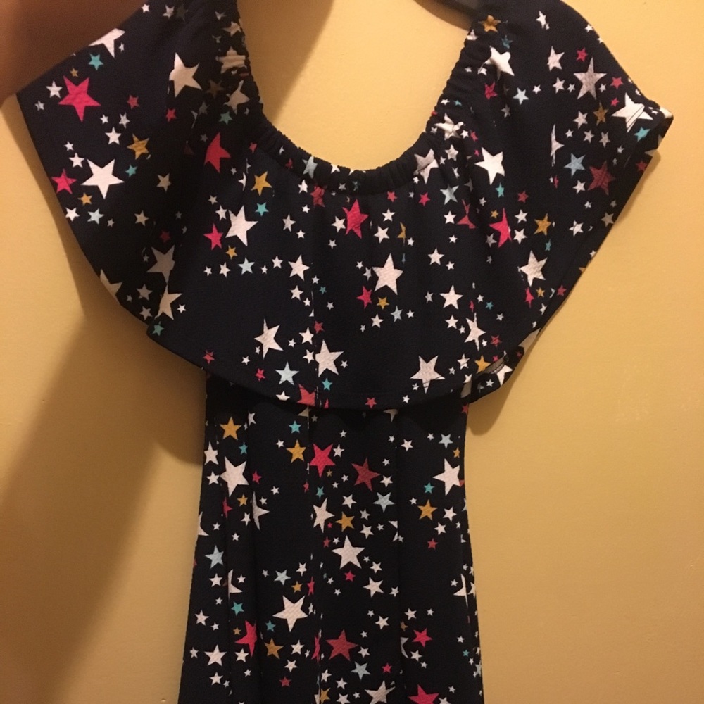 Dress with stars